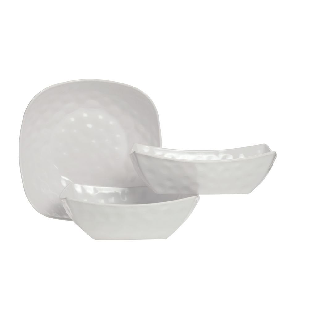 Serving Bowl White by HUBERT – 13" x 5", Melamine, White, Model 4614