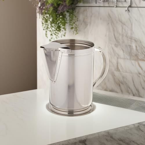Winco 64 Ounces / Stainless Steel / Modern Jugs
