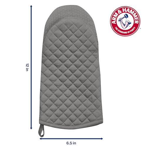Arm & Hammer Gray / 6.5"x12" / 1 Oven Mitts
