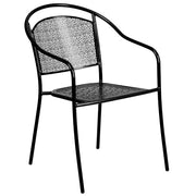 Flash Furniture Gold / 28" / 4 Round Chairs + Square Table Dining Sets