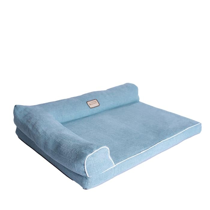 Bed Bue Dog Bed by Armarkat – Medium, Polyester, Blue, Model D08A