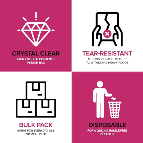 Stock Your Home 2 Gallon / Clear / 2.0 gallons Food Storage Bags