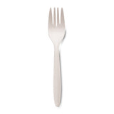 Dixie 6" Medium-Weight Polypropylene Plastic Fork by GP PRO () by Georgia-Pacific – 1,000 Count, Polypropylene, White, Pack of 1000, Model PFM21