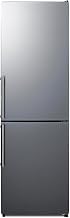 Summit 24-Inch Bottom Freeze Refrigerator by Summit Appliance – 10.8 cubic_feet, Stainless Steel, Model FFBF235PL