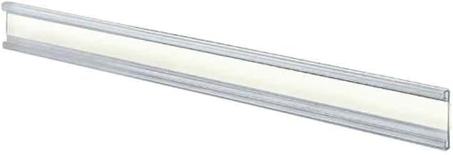 Azar Displays 199602 8.5-Inch Width by 1-Inch Height Adhesive Back Nameplate, 10-Pack