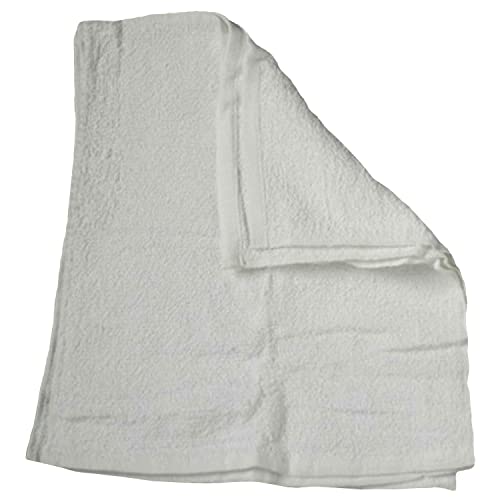 Cotton Terry Towel 12 Pack 17" x 14" by Swobbit – Model SW56106