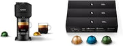 Nespresso Vertuo Next Coffee and Espresso Maker by De'Longhi, Matte Black with Capsules