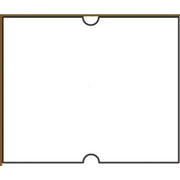 Productive Labels Plain White 2-Line by HUBERT – Paper, White, Pack of 24, Model PLT2HHW