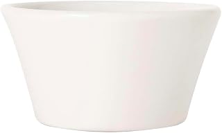 Tuxton Columbia Eggshell 9-Ounce Bouillon, Case of 36, White; Scratch Resistant; Chip Resistant; Lead & Cadmium Free; Dishwasher, Microwave, Oven Safe