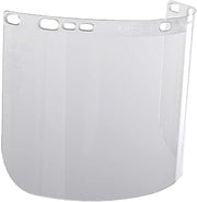 Jackson Safety Face Shield Window for Headgea Polycarbonate Unbound D Shape Clear 12 Units/case