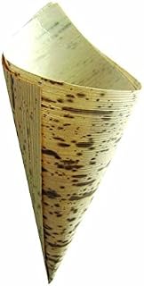 PacknWood 210BBCOB13 1.5 Ounce Bamboo Leaf Cone - 1000 / CS