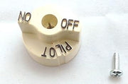 Beige Knob for 700 series Gas Valves 1751-012 by Robertshaw