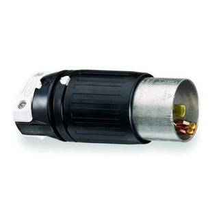 Locking Plug by Hubbell – Hubbell, Nylon, Black, White, Model CS8165C