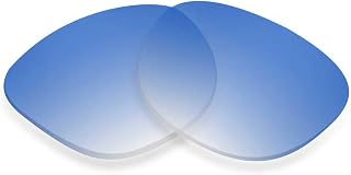 Replacement Sunglass Lenses Compatible for Mosley Tribes Hillyard 55mm (Non-Polarized Diamond French Blue Gradient Pair-SFx Diamond)