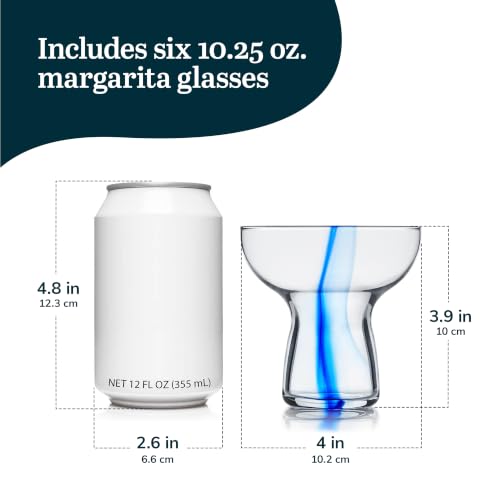 Libbey Blue Ribbon Stemless 6 / 10.3 Ounces / Glass Margarita Glasses