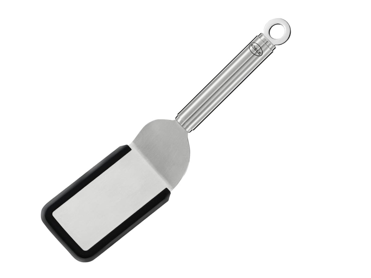 Rosle Stainless Steel Angled Spatula by Rösle – 10.2-inches, Stainless Steel, Standard, Model 10636