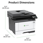 Lexmark Printer / BLACK GREY / MX431adn Laser Printers