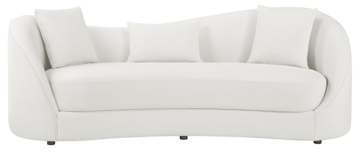 Contemporary Sofa & Loveseat Set in Cloud Gray Fabric by Best Quality Furniture – Fabric, Grey, Model S71-SL