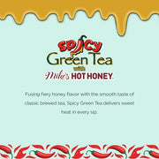 AriZona Green Tea with Hot Honey / 22 Fl Oz (24 Pack) / 24 Iced Tea