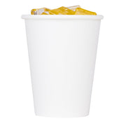 Karat 9 oz / White / C-KCP9W Cups
