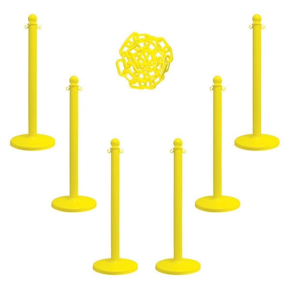 Mr. Chain 2.5 inches Dia. / Yellow / 1 Chain Barriers