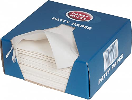 5.5X5.5 Plain Patty Paper by MBPC – 5.5x5.5 inches, Paper, White, Model 51550