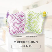 O-Cedar 2 EW Refills W/Citrus & Lavender PACS / 2 Refills + PACS / 1 Refill Sponges