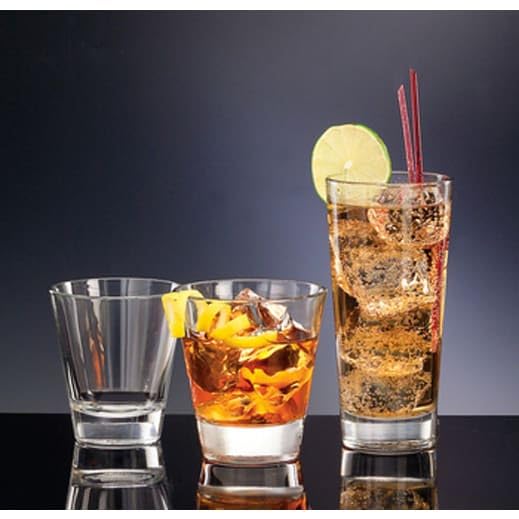 elan 12 Ounce DOF Glass - 12 / CS by Libbey – 12/CS, 12.0 fluid_ounces, Glass, Clear, Pack of 12