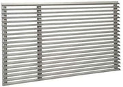 Uni-Fit Outdoor Architectural Louver - Clear Anodized by Friedrich – aluminum, Gray, Model UXAA