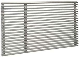 Uni-Fit Outdoor Architectural Louver - Clear Anodized by Friedrich – aluminum, Gray, Model UXAA