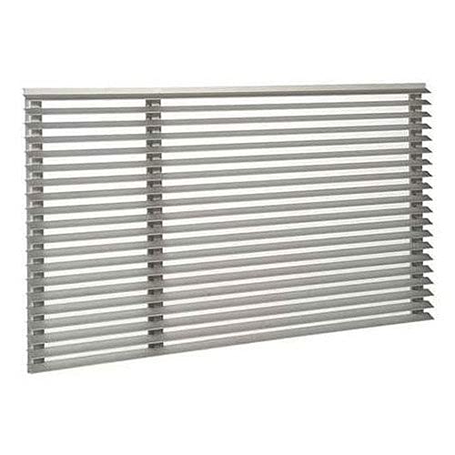 Uni-Fit Outdoor Architectural Louver - Clear Anodized by Friedrich – aluminum, Gray, Model UXAA