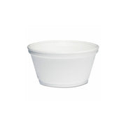 Dart 8SJ20 Foam Container, 8oz, White (Case of 1000)