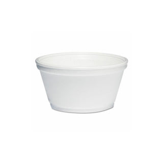 Dart 8SJ20 Foam Container, 8oz, White (Case of 1000)