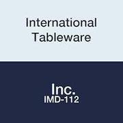 International Tableware IMD-112 Mandarin Soup/Rice Bowl, Porcelain, 8", 56 oz., Bright White (Pack of 12)