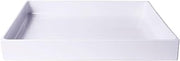 G.E.T. Enterprises M12152-W 15" x 12" White Melamine Pan Rectangular