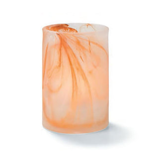 Caramel Wysp Cylinder Glass Lamp by Hollowick – 2.88x2.88x4.63, Glass, Check Images, Model 44017CML