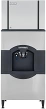 Commcercial Cube Ice Machine by Ice-O-Matic Elevation Series CIM0430FA+CD40030 Hotel Ice Dispenser 435-lb. per Day