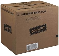 Open Pit Hickory Barbecue Sauce Jug, 1 Gallon -- 4 per Case