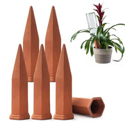 Modern Innovations 6 Pack / Terracotta / Simple and Functional Garden Stakes