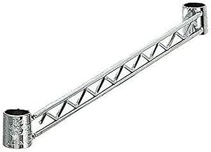 Quantum Food Service HB48S Hang Rails for Wire Shelving Kit, NSF, Stainless