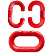 Plastic Master Link by Mr. Chain – 9"L x 12"W x 1"H, Acetal, Red, Model 50705-10