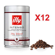 illy Intenso Bold Roast / 8.8 Ounce (Pack of 12) / No Color Roasted Coffee Beans