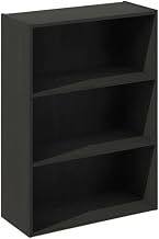 Furnifact Americano Bookcase with Sturdy Wood Construction, Stylish Modern Design, and Versatile Storage Solution for Home and Office Use