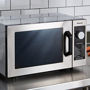 Panasonic 1000 Watt - Dial / NE-1025F / Silver Countertop Microwave Ovens