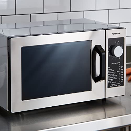Panasonic 1000 Watt - Dial / NE-1025F / Silver Countertop Microwave Ovens