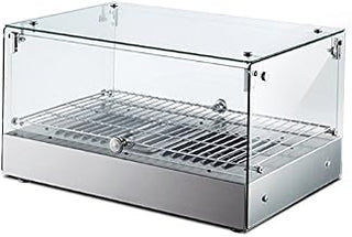 OMCAN 41869 22" Countertop Display Warmer with Front and Rear Doors