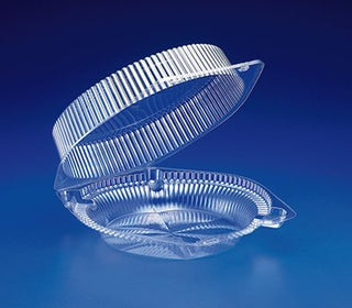 Inline SLP120 10 in. Deep Pie Container44; Clear - Case of 200