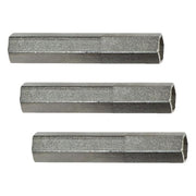 KLEIN TOOLS One Size (Pack of 3) / Fastener Drive Bit / Grey Nut Drivers