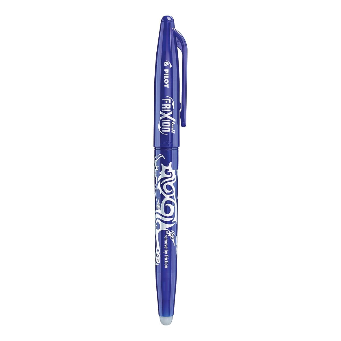 Frixion Erasable Rollerball Pen - Black Single by PILOT – 1 Count (Pack of 1), Plastique, Green, Model 224101204