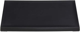 HUBERT Cerve Collection Black Melamine Replacement Top for Rectangular Riser - 10 1/2"L x 6 2/5"W
